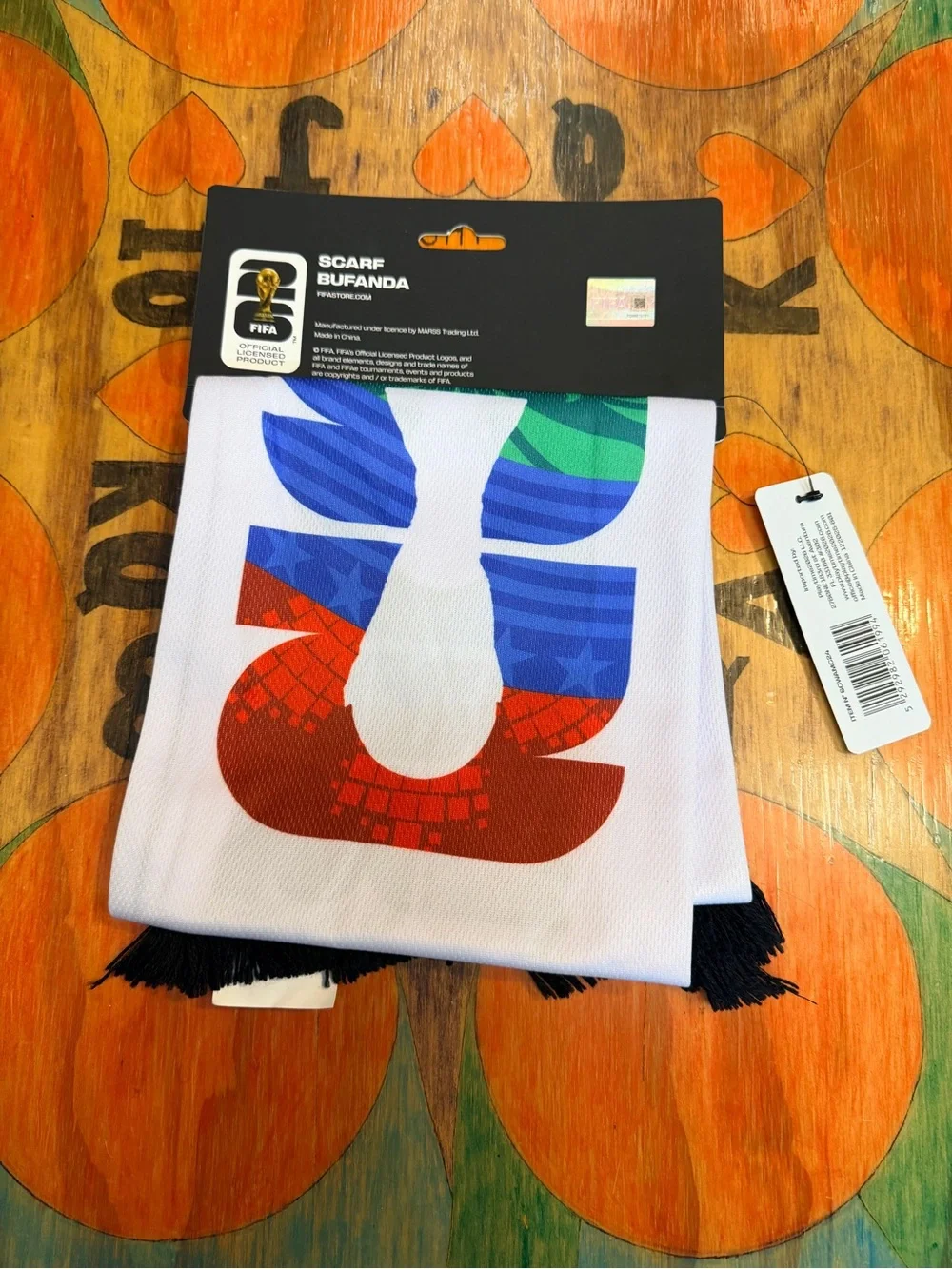 2026 FIFA World Cup Scarf Banner Officially Licensed 64